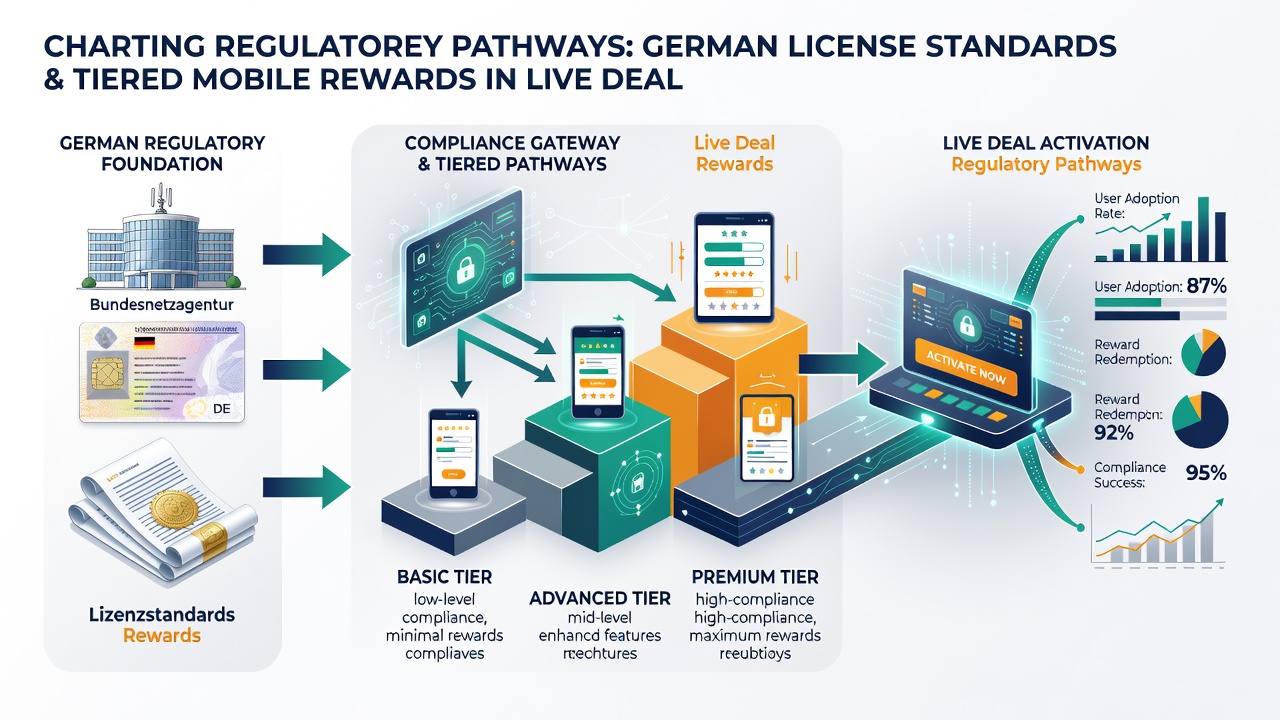 Mobile Live-Dealer-Sessions und gestaffelte Belohnungen unter deutscher Regulierung